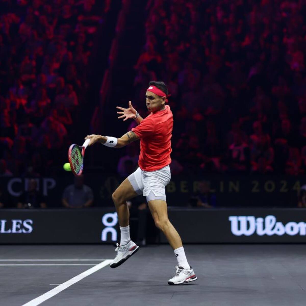 Dio pelea, pero no pudo: Alejandro Tabilo cayó en su debut por la Laver Cup 2024