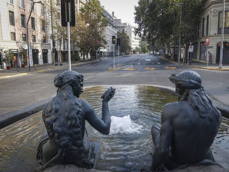 Referencial: Santiago vacío