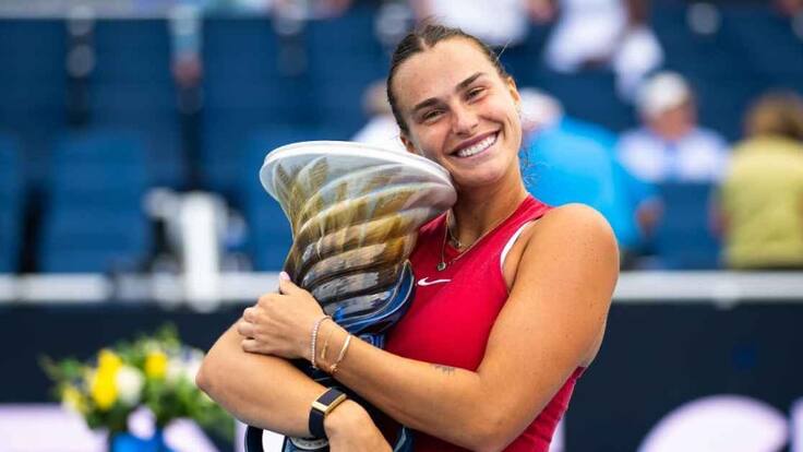 Tremenda: Aryna Sabalenka se consagró campeona del WTA 1000 de Cincinnati sin perder ni un set