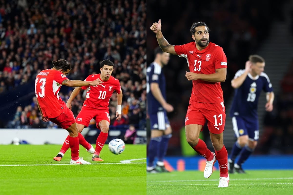Un “chileno” deslumbra en la UEFA Nations League: el tremendo golazo que anotó Ricardo Rodríguez