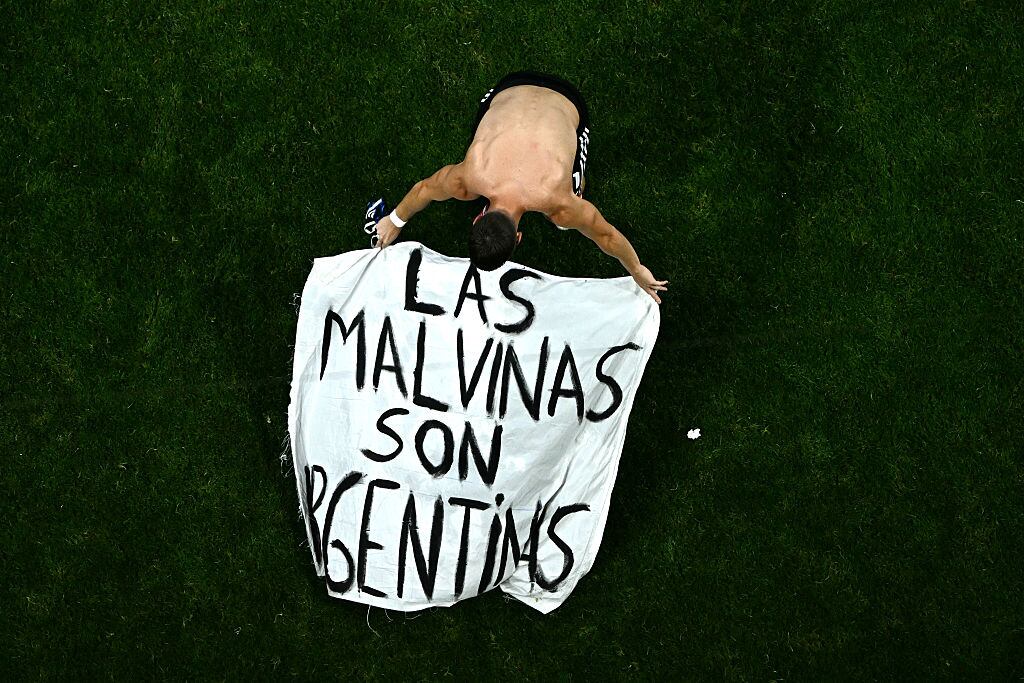Festejos de Argentina ante Inglaterra | Getty Images