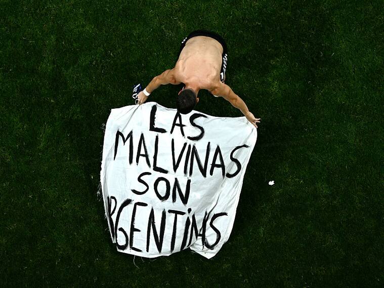 Festejos de Argentina ante Inglaterra | Getty Images