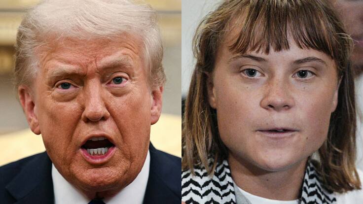 “Tiene problemas para controlar su ira”: Donald Trump arremete contra Greta Thunberg en medio de la polémica por ayuda en Gaza