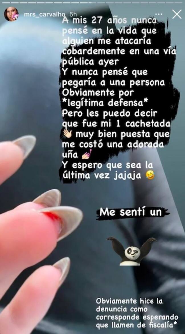 Instagram de Michelle Carvalho