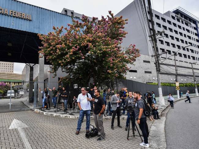 La sede de la Policía Federal de Brasil en Sao Paulo