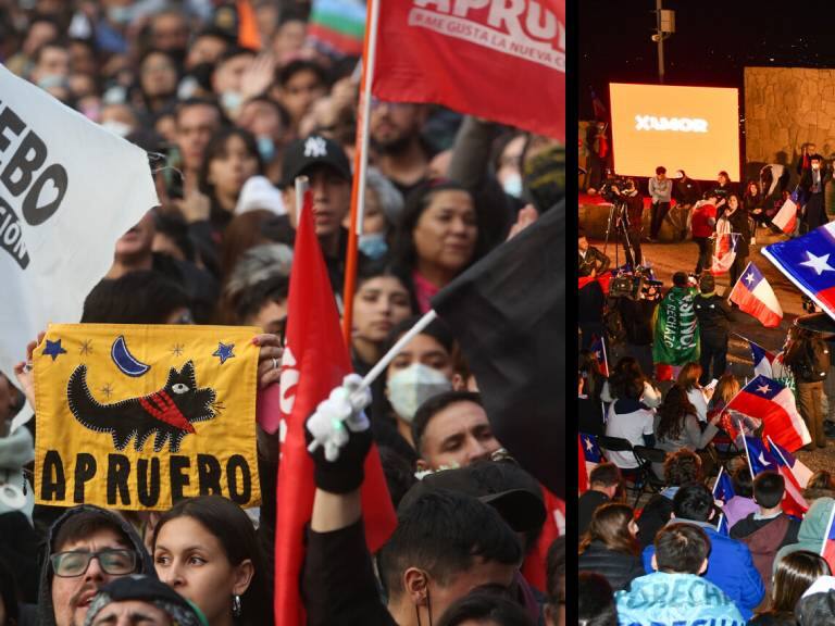 Plebiscito de salida: cierres de campaña del Apruebo y el Rechazo marcan el fin del periodo de propaganda