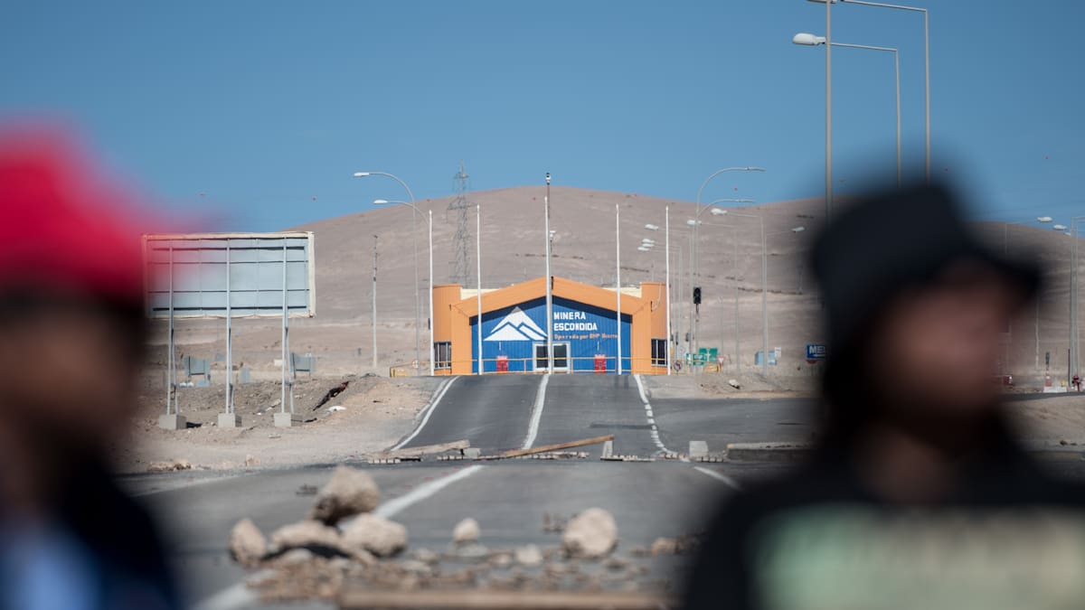 Muere trabajador de Minera Escondida mientras realizaba labores de mantención