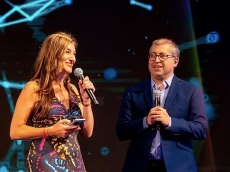 Presidenta de ACHIPEC y periodista científica de ADN Radio, Andrea Obaid.