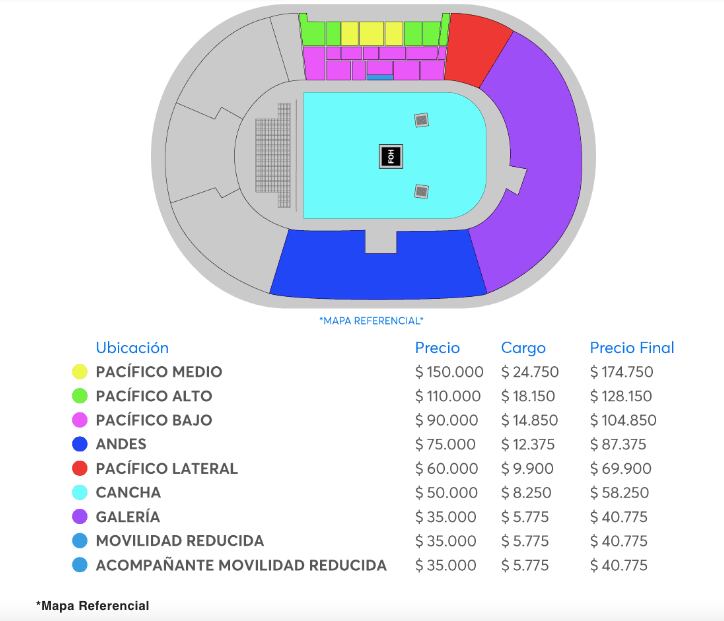 Precios de entradas para Iron Maiden en Chile 2024 / Ticketmaster
