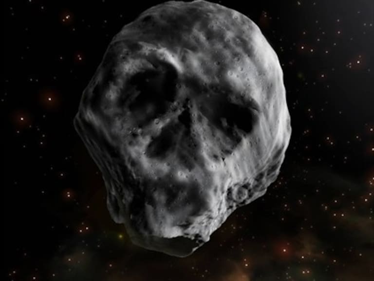 Asteroide con forma de cráneo humano pasará cerca de la Tierra