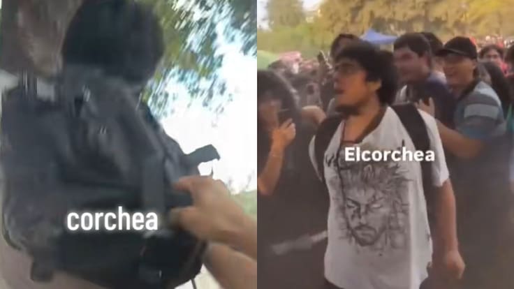 Brutal ataque a streamer chileno “Corxea” en el centro de Santiago: fue rodeado, agredido y hasta le robaron