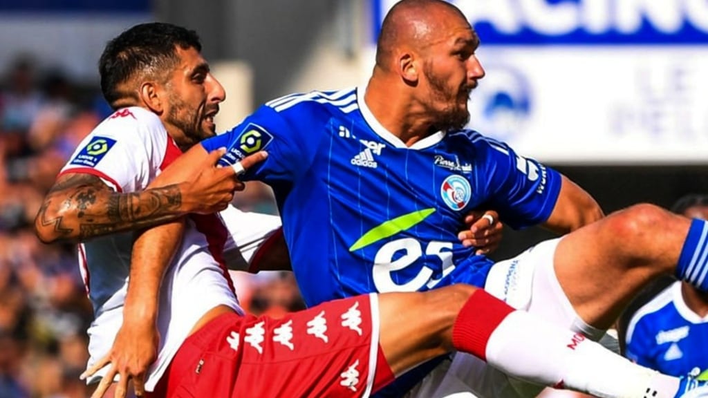 El VAR salva a Guillermo Maripán y el Mónaco debuta con victoria en la Liga de Francia ante Estrasburgo