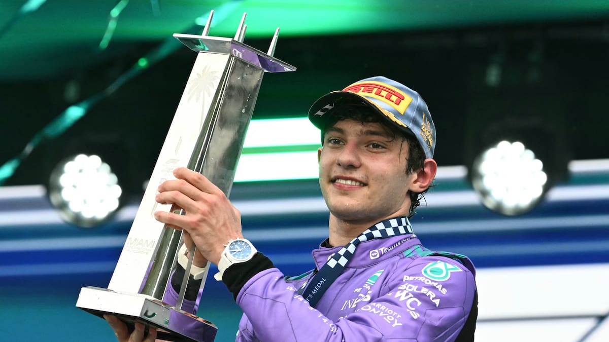 Antonelli sigue haciendo historia: gana el GP de Miami y suma su tercer triunfo seguido en la Fórmula 1