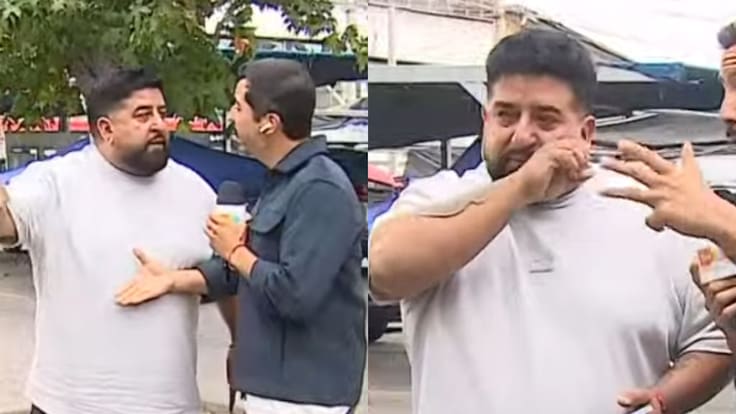 “¡Ridículo! ¡Enfermo!“: conductor encara a notero de matinal de Canal 13 en vivo y termina quebrándose en pantalla