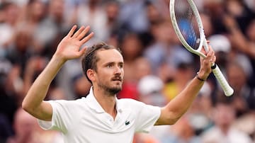 Daniil Medvedev sigue a paso firme en el US Open: masacró a su rival este lunes y se metió en los cuartos de final