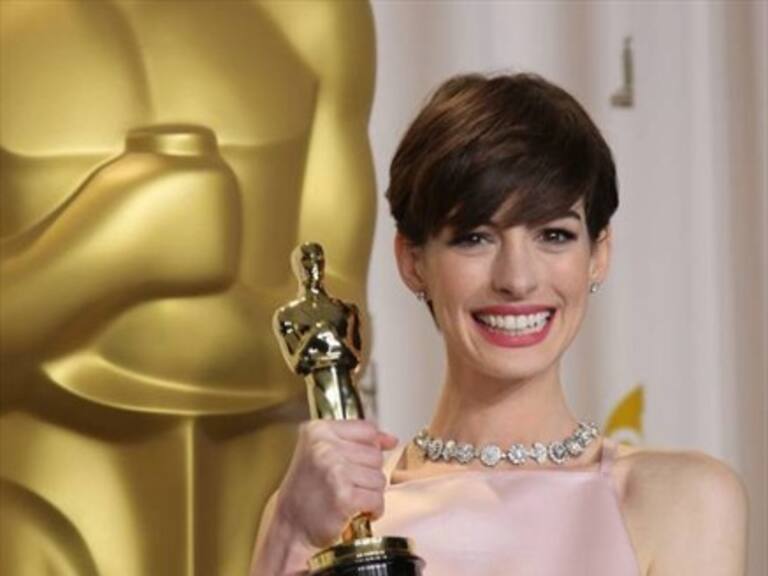 Anne Hathaway no la pasó nada bien cuando recibió el premio Oscar