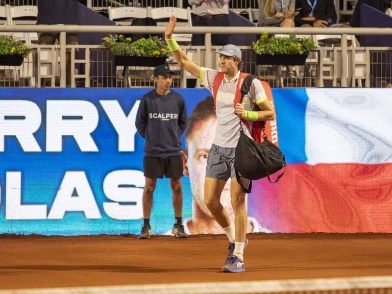 Nico Jarry no se conforma con las semis del Chile Open: «Hay que seguir dándole»