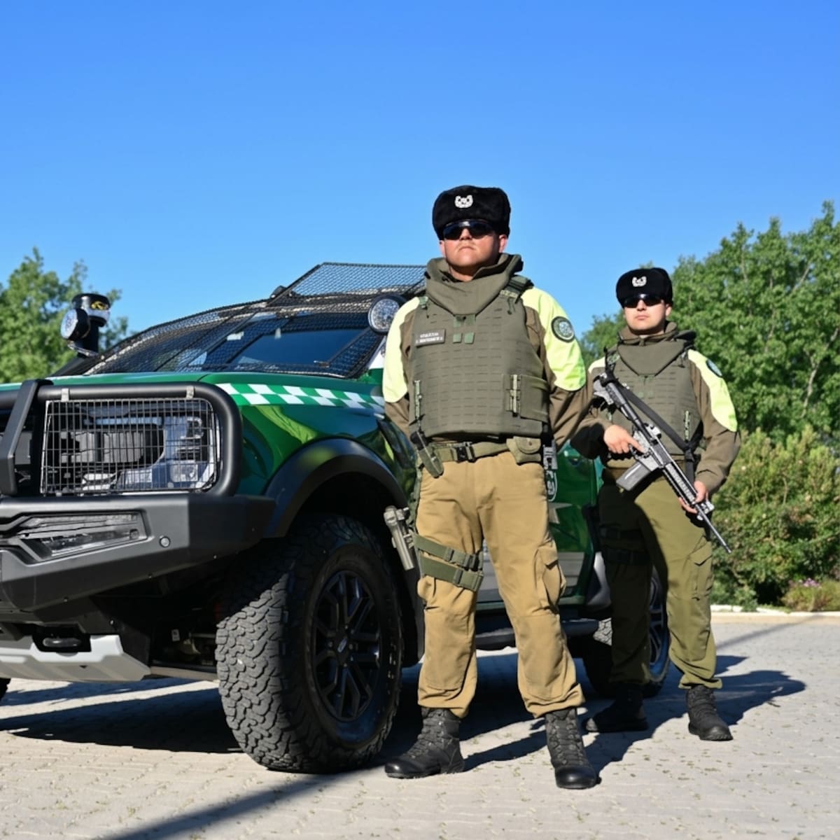 Carabineros refuerza la frontera norte con cinco vehículos blindados para combatir ingresos irregulares y narcotráfico
