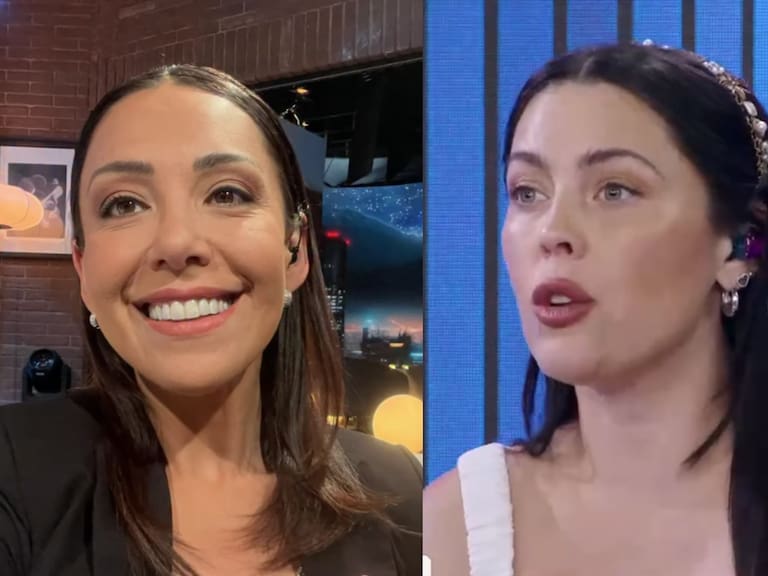 Mariela Sotomayor (Instagram @mariela_sotomayor) y Daniela Aránguiz (captura TV+)