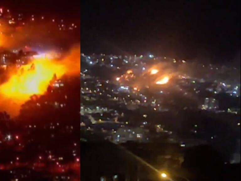 Senapred ordena evacuaciones en diversos sectores en Cerro Cordillera y Cerro Alegre en Valparaíso