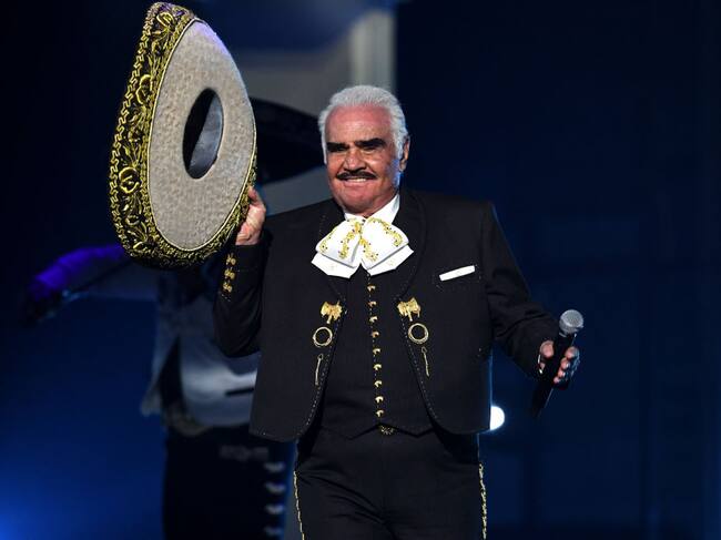 LAS VEGAS, NEVADA - NOVEMBER 14: Vicente Fernández performs onstage during the 20th annual Latin GRAMMY Awards at MGM Grand Garden Arena on November 14, 2019 in Las Vegas, Nevada. (Photo by Kevin Winter/Getty Images for LARAS)