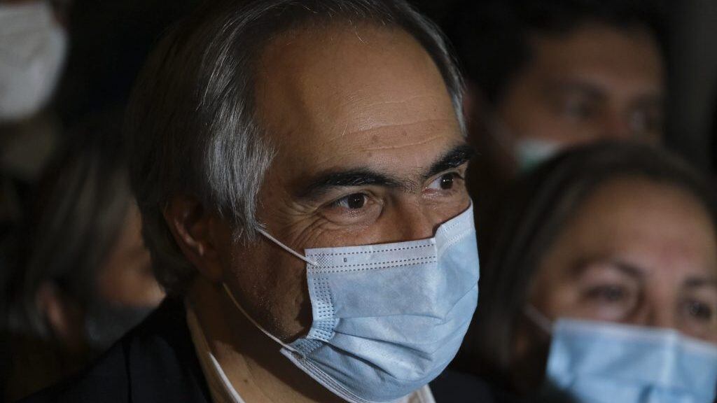 19 de junio de 2021/SANTIAGOFrancisco Chahúan es electo como nuevo presidente de Renovación Nacional, venciendo a Mario Desbordes
FOTO: DANIEL ARAYA/AGENCIAUNO