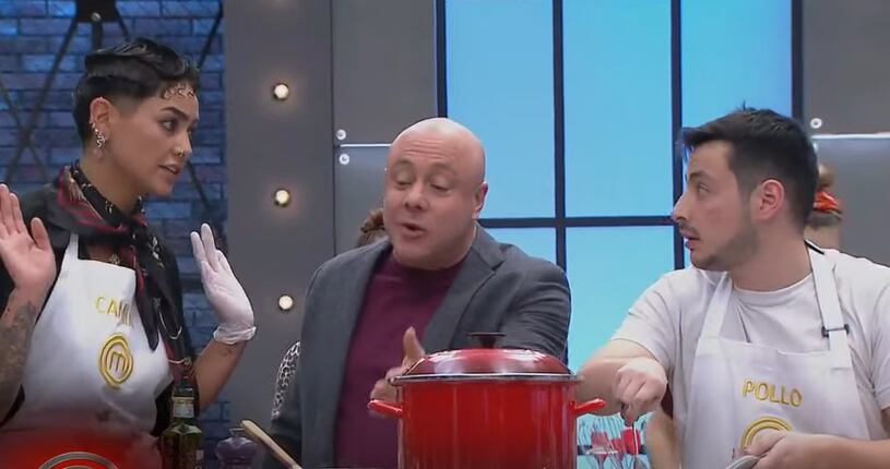 Avance de MasterChef adelanta roce entre Pollo Castillo y Camila Recabarren | Canal 13