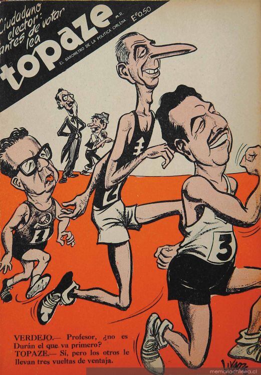 Portada de Topaze: año 33, número 1663 de septiembre de 1964