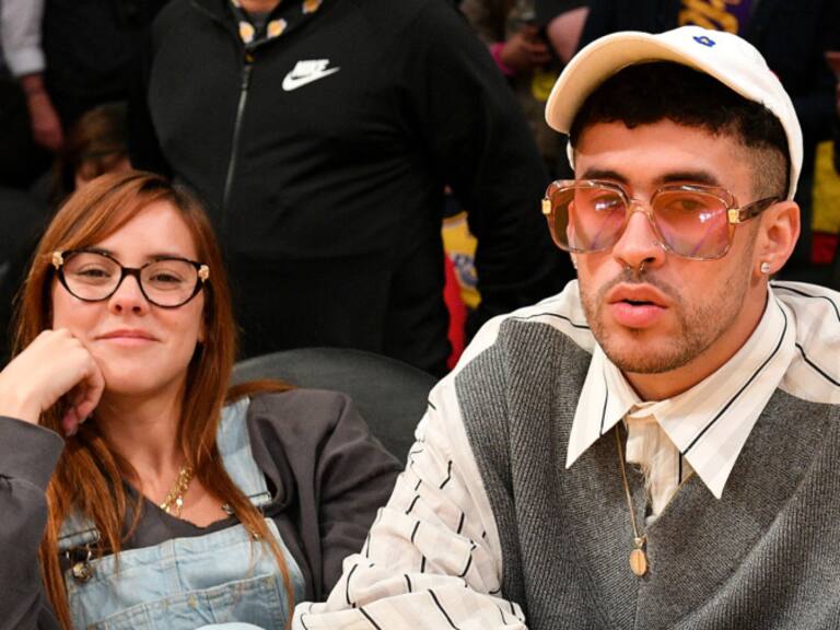 Bad Bunny y su novia