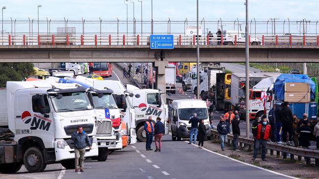 José Villagrán por paro de camioneros