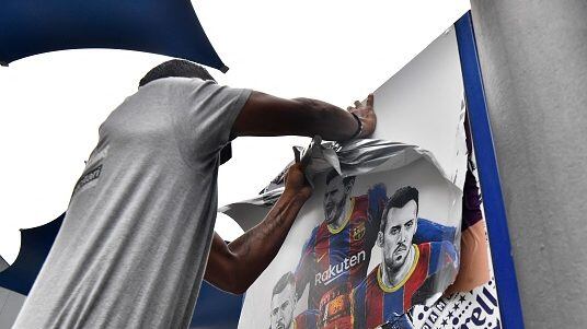 Barcelona sin Messi en el Camp Nou