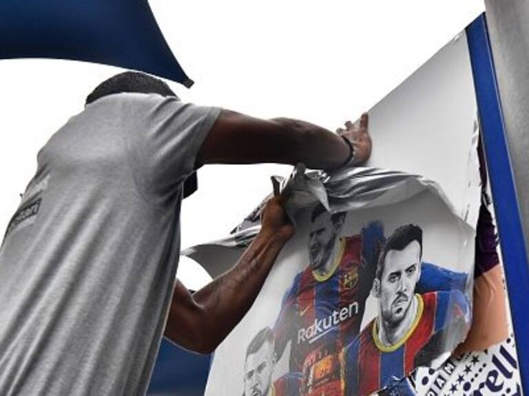 Barcelona sin Messi en el Camp Nou