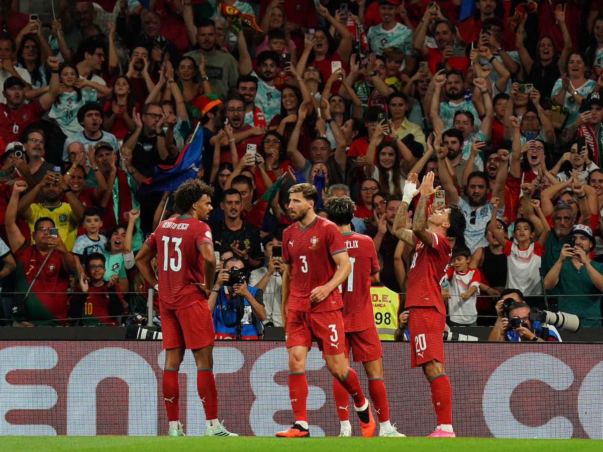 ¿Extrañarán a Cristiano Ronaldo? El golazo con que Portugal inició la remontada para extender su racha invicta en la UEFA Nations League