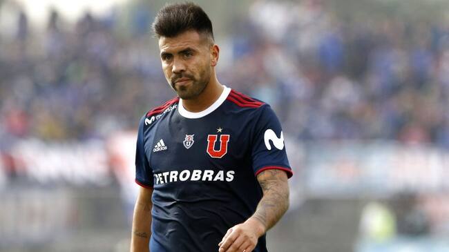 27 de julio de 2019/SANTIAGOGonzalo Espinoza durante el partido por la primera fecha de la Segunda Rueda del Campeonato AFP Plan Vital 2019 entre Palestino vs Universidad de Chile jugado en el Estadio La Cisterna
FOTO: MARIO DAVILA/GENCIAUNO
