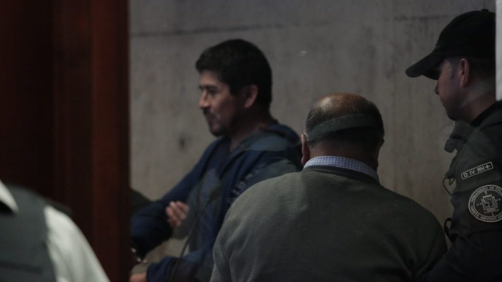 26 de Febrero del 2019/SANTIAGO
Luis Sergio Tralcal, Jose Sergio Tralcal, en la audiencia de formalización de los detenidos en el Caso Luchsinger Mackay
FOTO:SEBASTIAN BROGCA/AGENCIAUNO