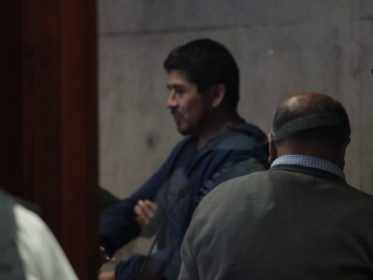 26 de Febrero del 2019/SANTIAGO
Luis Sergio Tralcal, Jose Sergio Tralcal, en la audiencia de formalización de los detenidos en el Caso Luchsinger Mackay
FOTO:SEBASTIAN BROGCA/AGENCIAUNO