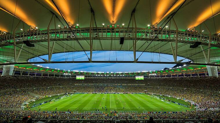 The inaugural international match between Brazil and England sees the reborn and completely refurbished Maracana stadium at a cost of U$S 500 million to the Brazilian taxpayer which caused so much controversy for the preparations of the 2014 WC to be held in Brazil, Rio de Janeiro, 2013. (Photo by Christopher Pillitz/Getty Images)