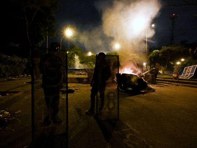Las manifestaciones se mantienen en Cali contra el gobierno de Iván Duque