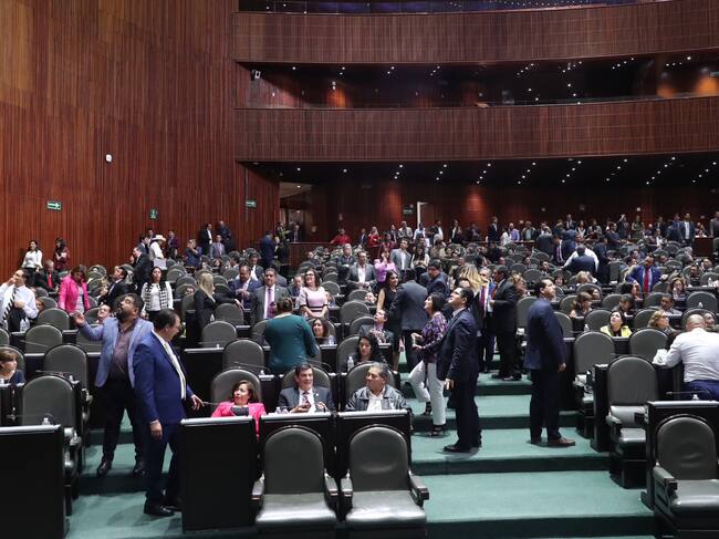 Los actuales diputados mexicanos en la sala
