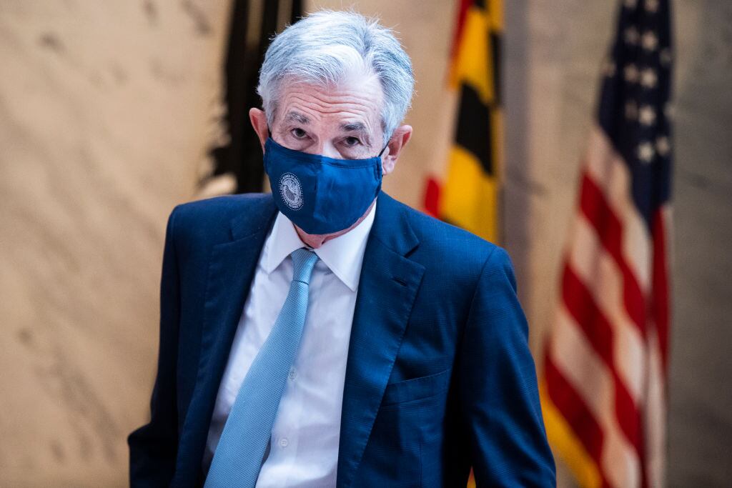 El titular de la reserva federal estadounidense Jerome Powell