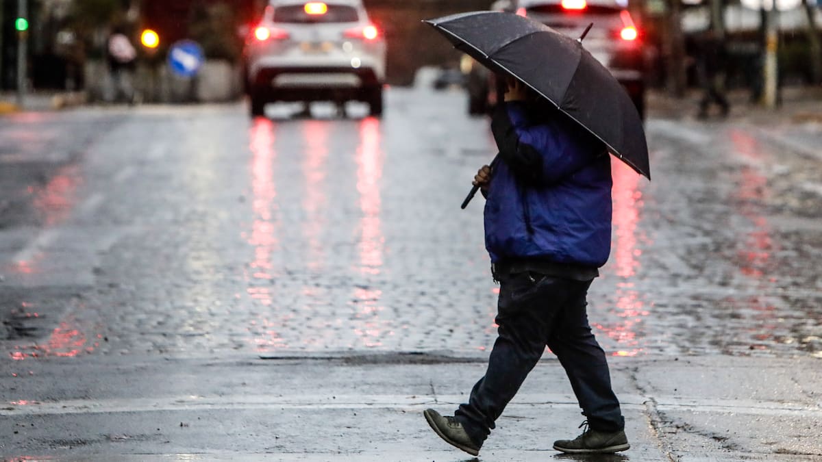 Hasta 150 mm de lluvia en un fin de semana: estas serán las dos regiones más afectadas