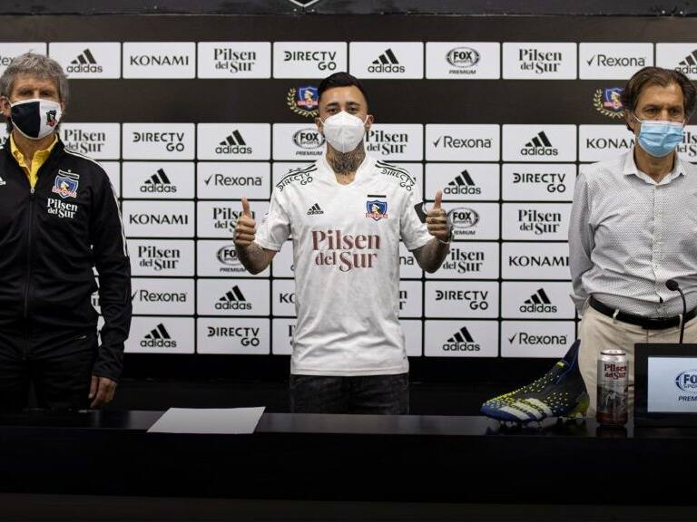 Vuelve a la ruca: Colo-Colo presentó a Martín Rodríguez como su tercer refuerzo