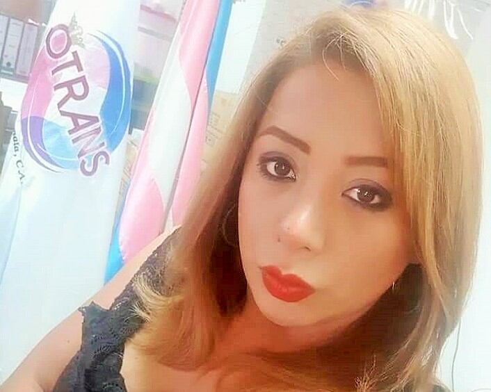 Andrea González durante su labor en Otrans Guatemala