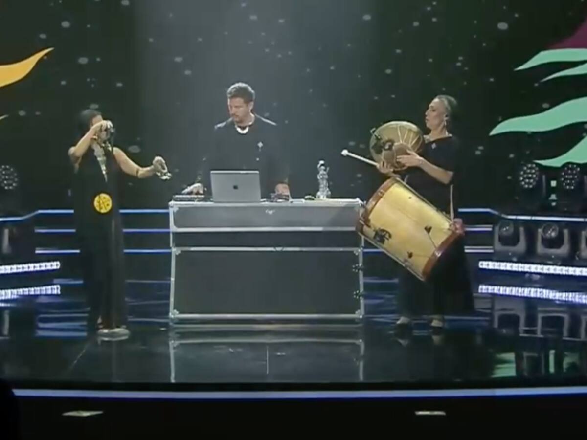 La electrónica con la música mapuche se mezclan en Premios Musa 2024: revive el especial show de Luciano con Juanita Parra y Katy Prado