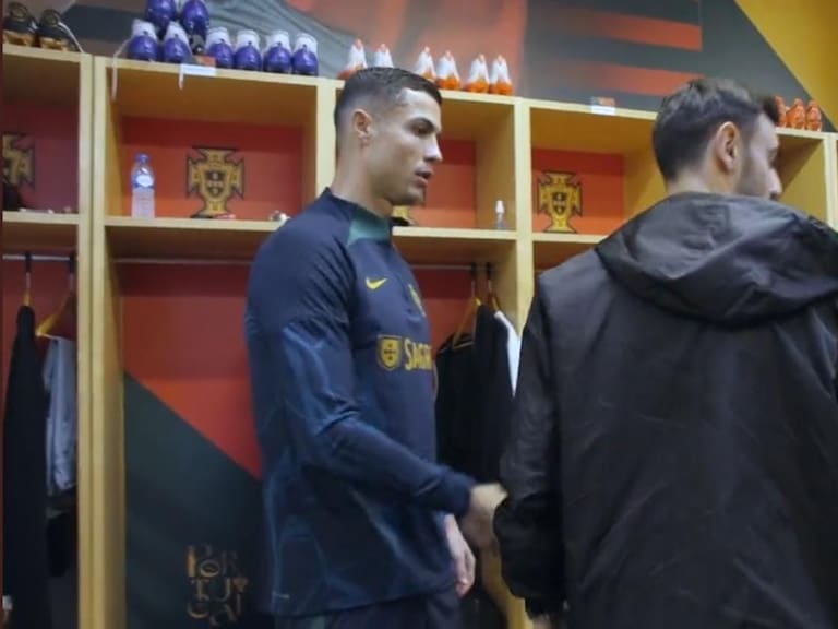 Cristiano Ronaldo vive tenso reencuentro con Bruno Fernández tras sus incendiarias declaraciones contra Manchester United