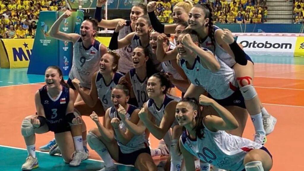 Chile logra su mejor resultado en el Sudamericano de voleibol femenino tras más de 40 años