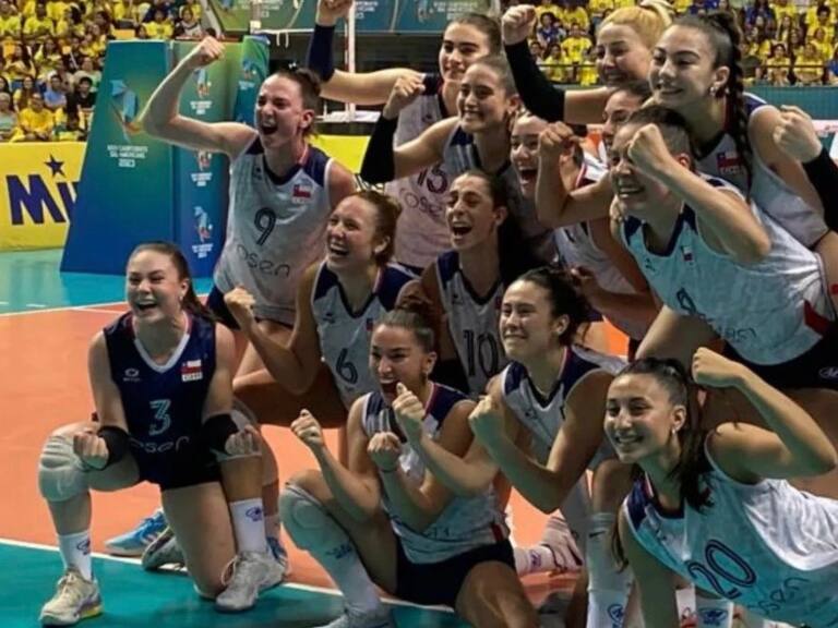 Chile logra su mejor resultado en el Sudamericano de voleibol femenino tras más de 40 años