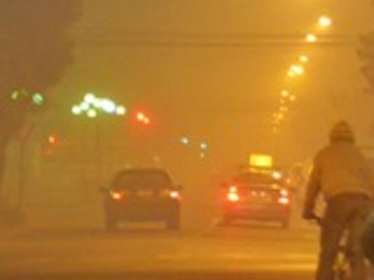 Rancagua con Preemergencia y Curicó, Coyhaique y Santiago con Alerta