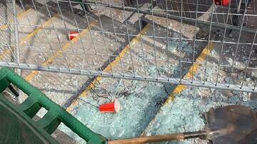 Siguen sumando en contra: denuncian que hinchas de la U destruyeron parte del memorial de DD.DD. en el Estadio Nacional