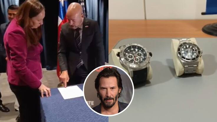 Fiscalía entrega al FBI relojes robados del actor Keanu Reeves: objetos fueron hallados durante operativos en Chile